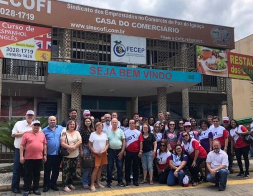 Comercirios participam de Encontro na Argentina